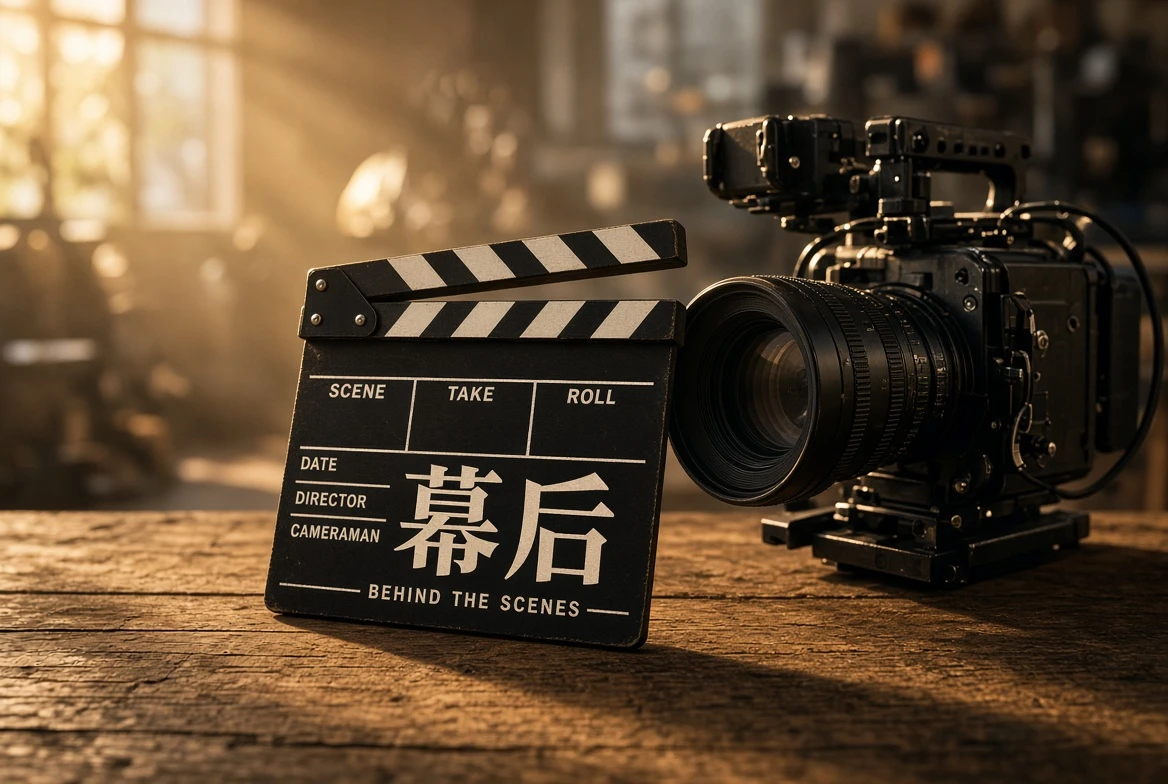 幕后栏目画面